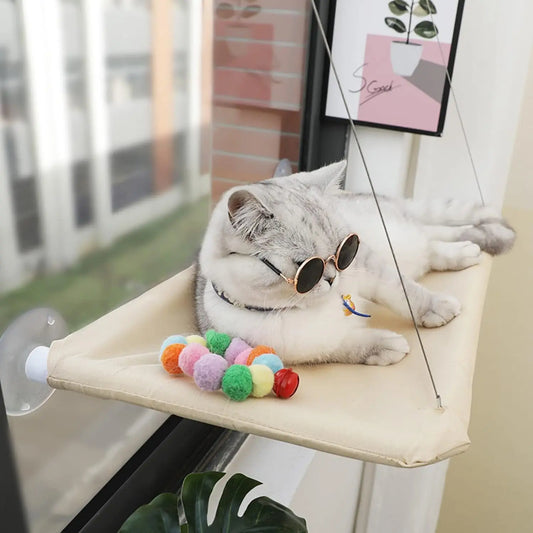 Cat Window Hammock – Space Saving Sunny Bed with Suction